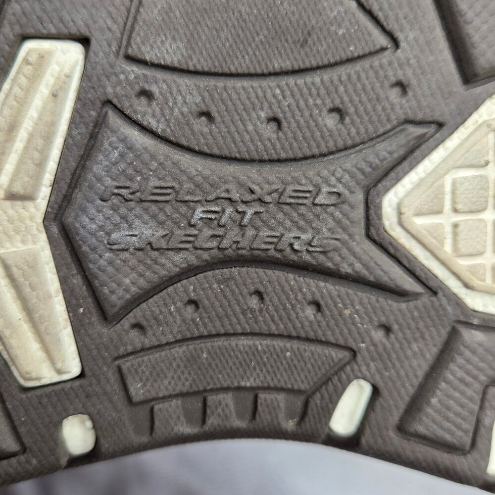 Skechers Relaxed Fit Memory Foam Men's Brown Casual Shoes USA Size 10 - Picture 9 of 11